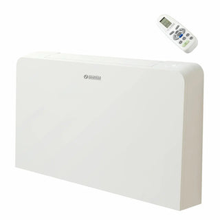 Ventilconvettore con pannello radiante Olimpia Splendid Bi2 SLR AIR inverter 600 DC kW 3,12 - 2,54 + comando TR e telecomando Olimpia Splendid