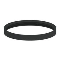 Guarnizione in silicone nera diam. 100 mm per scarico fumi stufa a pellet e caldaia a pellet