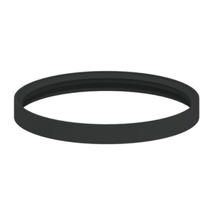 Guarnizione in silicone nera diam. 100 mm per scarico fumi stufa a pellet e caldaia a pellet