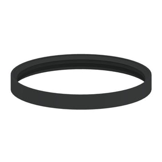 Guarnizione in silicone nera diam. 100 mm per scarico fumi stufa a pellet e caldaia a pellet