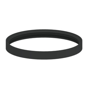 Guarnizione in silicone nera diam. 100 mm per scarico fumi stufa a pellet e caldaia a pellet Stabile