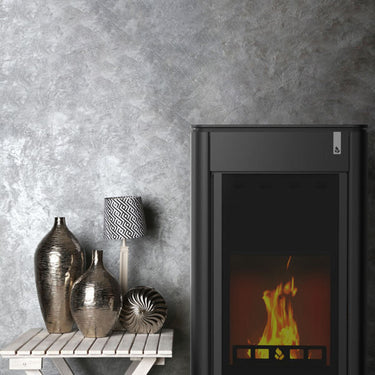 Stufa policombustibile Girolami Furni 18 nera 18 kW idro + kit acs