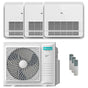 Condizionatore Hisense Console AKT trial split 12000+18000+18000 BTU inverter A++  unità esterna 10 kW Hisense