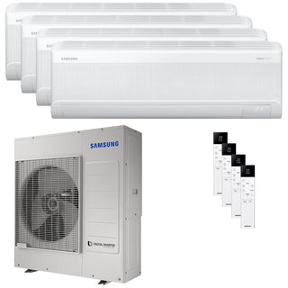 Condizionatore Samsung Windfree Avant S2 quadri split 9000+12000+12000+12000 BTU inverter A++ wifi unità esterna 10 kW Samsung
