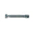 Tubo flessibile estensibile 1/2" x 3/4" M/F acciaio nudo per acqua