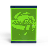 Armadio Rack Energy Zero CO2 Sun Box 19" - 16U per batterie di accumulo fotovoltaico