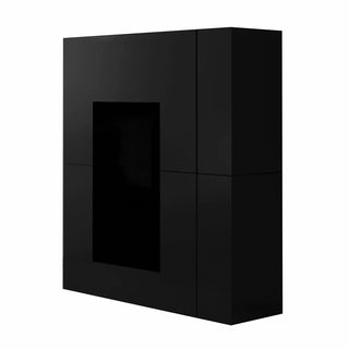 Stufa a pellet Edilkamin Blade2 H 22 Up bianco opaco 23 kW ad acqua wifi Edilkamin