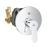 Miscelatore vasca-doccia Grohe BauEdge monocomando con deviatore ad incasso