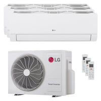 Condizionatore LG DUALCOOL Libero Smart trial split 7000+7000+7000 BTU inverter A+++ wifi unità esterna 5.3 kW