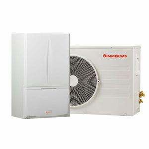 Sistema ibrido Immergas Magis Combo 9 V2 9 kW a gas metano