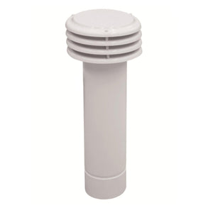 Esalatore tubo scarico fumi diametro 130 mm. universale per scaldabagno e caldaia a gas camera aperta
