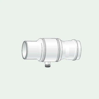 Scarico condensa orizzontale ø 60 mm m/f Fondital