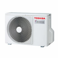 Condizionatore Toshiba Canalizzabile U2 dual split 12000+12000 BTU inverter A++ unità esterna 5,2 kW