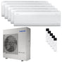 Condizionatore Samsung Windfree Avant S2 penta split 7000+7000+7000+9000+12000 BTU inverter A++ wifi unità esterna 10 kW
