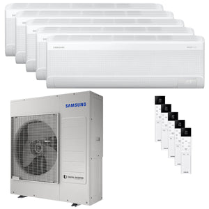 Condizionatore Samsung Windfree Avant S2 penta split 7000+7000+9000+9000+9000 BTU inverter A++ wifi unità esterna 10 kW Samsung