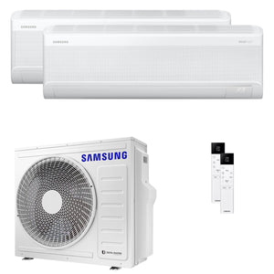 Condizionatore Samsung Windfree Avant S2 dual split 7000+24000 BTU inverter A++ wifi unità esterna 8 kW