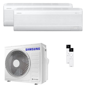 Condizionatore Samsung Windfree Avant S2 dual split 12000+24000 BTU inverter A++ wifi unità esterna 8 kW
