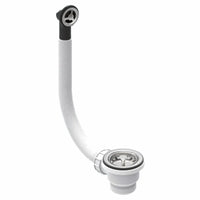 Piletta Valsir per lavello 1"1/2 con cestello e troppopieno tondo Valsir