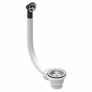 Piletta Valsir per lavello 1"1/2 con cestello e troppopieno tondo Valsir