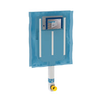 Cassetta incasso Geberit Sigma 8 per vaso a pavimento + Placca Sigma 01