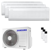 Condizionatore Samsung Windfree Avant S2 trial split 7000+7000+12000 BTU inverter A++ wifi unità esterna 5.2 kW
