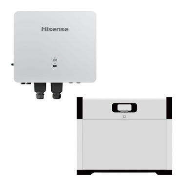 Kit fotovoltaico Hisense Hi-Mini Inverter 3 kW + batterie di accumulo 5 kW - MONOFASE