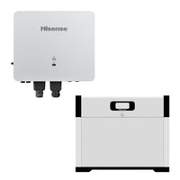 Kit fotovoltaico Hisense Hi-Mini Inverter 4 kW + batteria di accumulo 5 kW - MONOFASE
