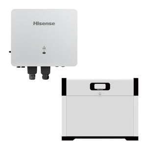 Kit fotovoltaico Hisense Hi-Mini Inverter 3 kW + batterie di accumulo 5 kW - MONOFASE