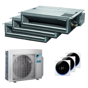 Condizionatore Daikin canalizzabile Mini Sky FDXM-F9 trial split 9000+9000+12000 BTU inverter A++ es