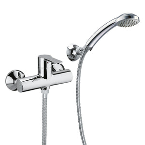 Miscelatore vasca con set doccia Paffoni BLU168D senza deviatore 