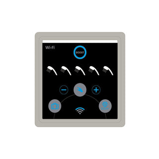 Scaldabagno elettrico Atlantic Vertigo Steatite Wi-Fi 100  verticale orizzontale 80 litri Garanzia 5 anni Atlantic