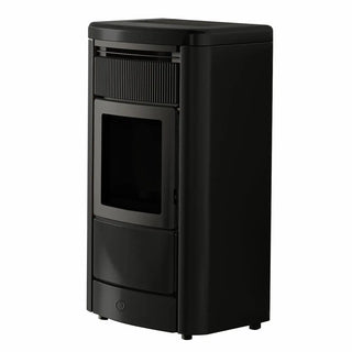 Corpo stufa a pellet EK63 MONDAY230 H 22,8 kW Idro WiFi Grigio Scuro EK63