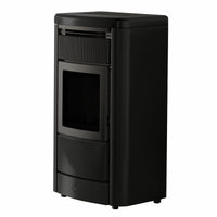 Stufa a pellet EK63 MONDAY230 H - gruppo Edilkamin - 23 kW Idro WiFi Grigio Scuro