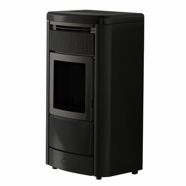 Stufa a pellet EK63 MONDAY230 H - gruppo Edilkamin - 23 kW Idro WiFi Grigio Scuro