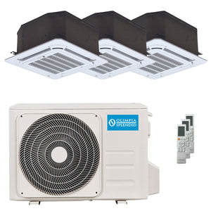 Condizionatore Olimpia Splendid Nexya S6 E Cassette trial split 9000+12000+12000 BTU inverter A++
