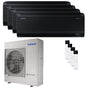 Condizionatore Samsung Windfree Black quadri split 9000+12000+12000+12000 BTU inverter A++ wifi unità esterna 10 kW Samsung