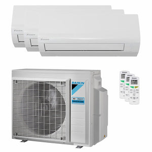 Condizionatore Daikin Sensira Multi trial split 9000+9000+9000 BTU inverter A++ wifi unità esterna 5 kW Daikin