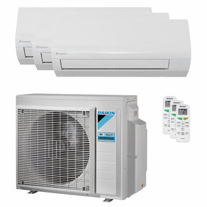 Condizionatore Daikin Sensira Multi trial split 7000+7000+12000 BTU inverter A++ wifi unità esterna 5 kW