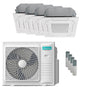 Condizionatore Hisense Cassetta ACT quadri split 9000+9000+18000+18000 BTU inverter A++  unità esterna 10 kW