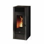 Stufa a pellet CADEL Cristal 11 ad aria 10,5 kW - WiFi ANTRACITE