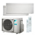Condizionatore Daikin Stylish dual split 5000+5000 BTU inverter A+++ wifi unità esterna 4,0 kW
