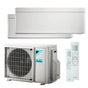 Condizionatore Daikin Stylish dual split 5000+5000 BTU inverter A+++ wifi unità esterna 4,0 kW Daikin