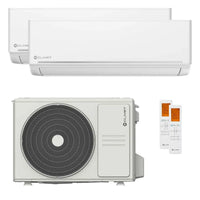 Condizionatore Clivet EZCool dual split 9000+9000 BTU inverter A+  unità esterna 4.1 kW Clivet