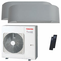 Condizionatore Toshiba Haori dual split 16000+16000 BTU inverter A++ wifi unità esterna 10 kW