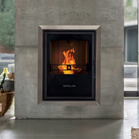 Termocamino policombustibile Girolami TI 34 verticale - 31 kW Girolami