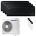 Condizionatore Samsung Windfree Black quadri split 7000+7000+12000+12000 BTU inverter A++ wifi unità esterna 8 kW Samsung