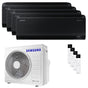 Condizionatore Samsung Windfree Black quadri split 7000+7000+12000+12000 BTU inverter A++ wifi unità esterna 8 kW Samsung