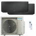Condizionatore Daikin Stylish Total Black dual split 9000+12000 BTU inverter A+++ wifi unità esterna 5 kW