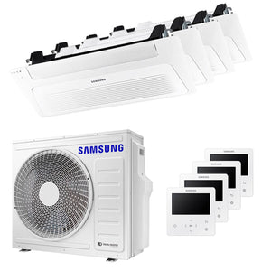 Condizionatore Samsung Cassetta WindFree 1 Via quadri split 9000+9000+12000+12000 BTU inverter A++ unità esterna 8,0 kW Samsung