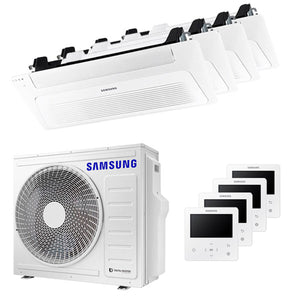 Condizionatore Samsung Cassetta WindFree 1 Via quadri split 9000+9000+12000+12000 BTU inverter A++ u